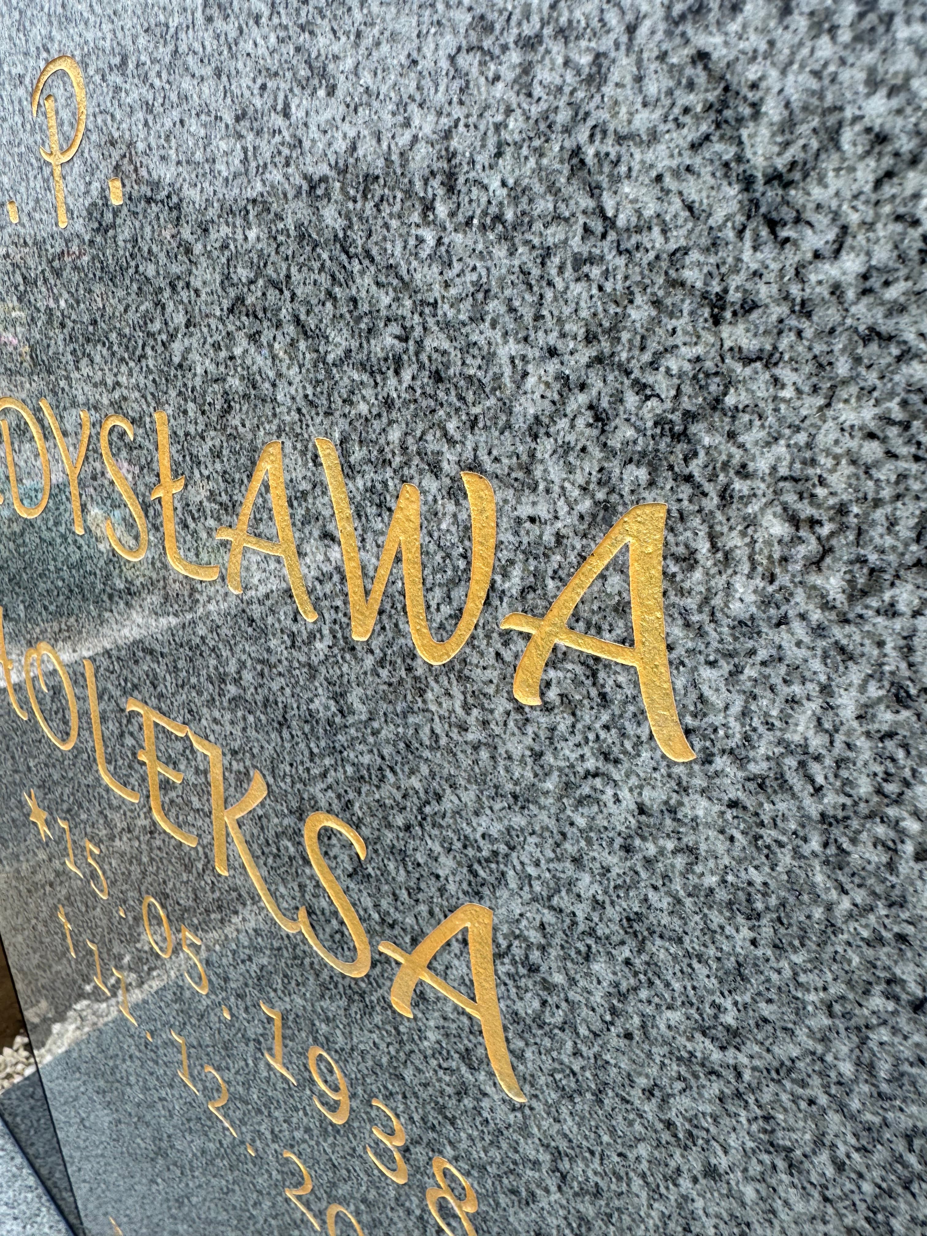 Prace kamieniarsko-liternicze StoneArt — Tychy