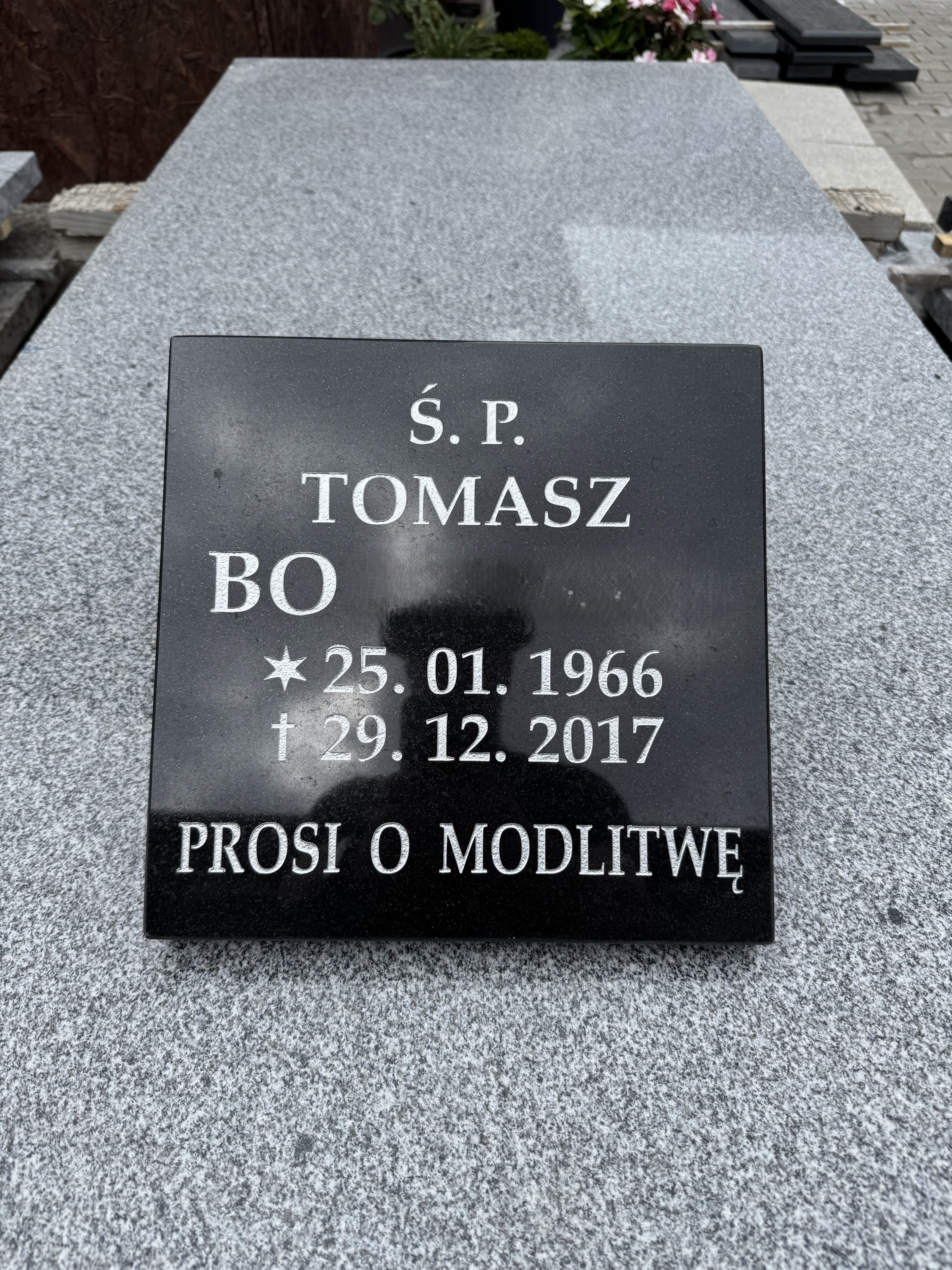 Realizacja tabliczki imiennej